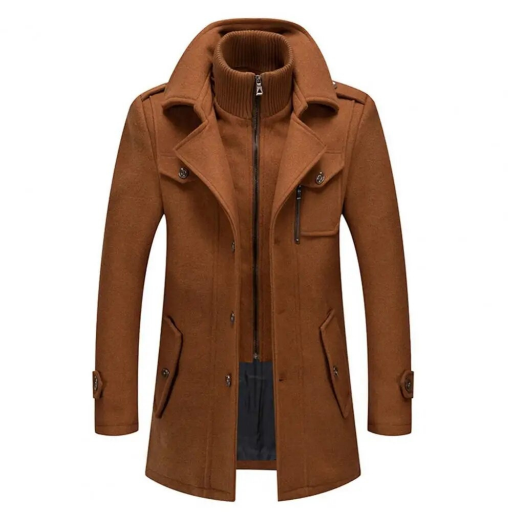 ModeGeist | Doppelkragen Trend Herrenjacke
