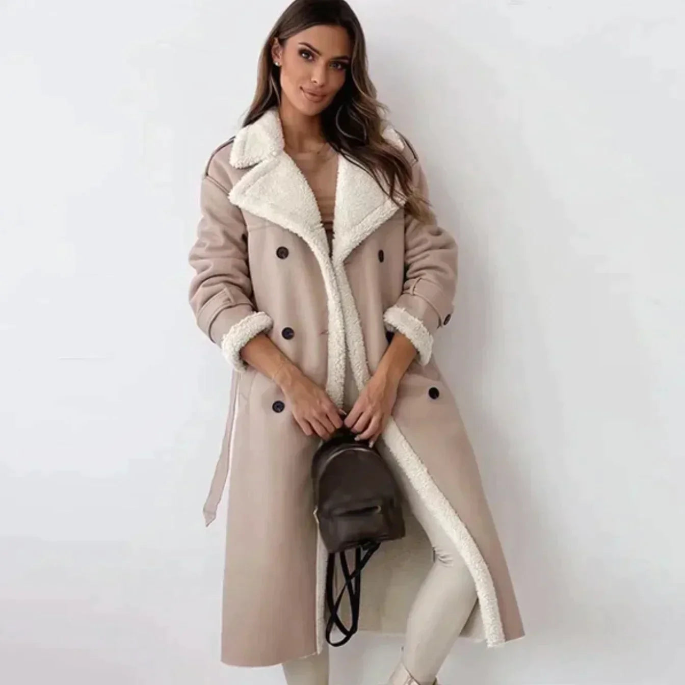ModeGeist | Lederjacke mit Gürtel