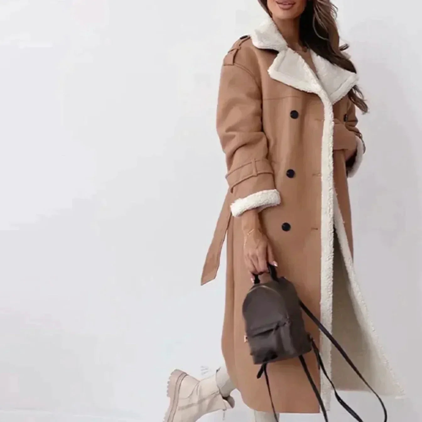 ModeGeist | Lederjacke mit Gürtel