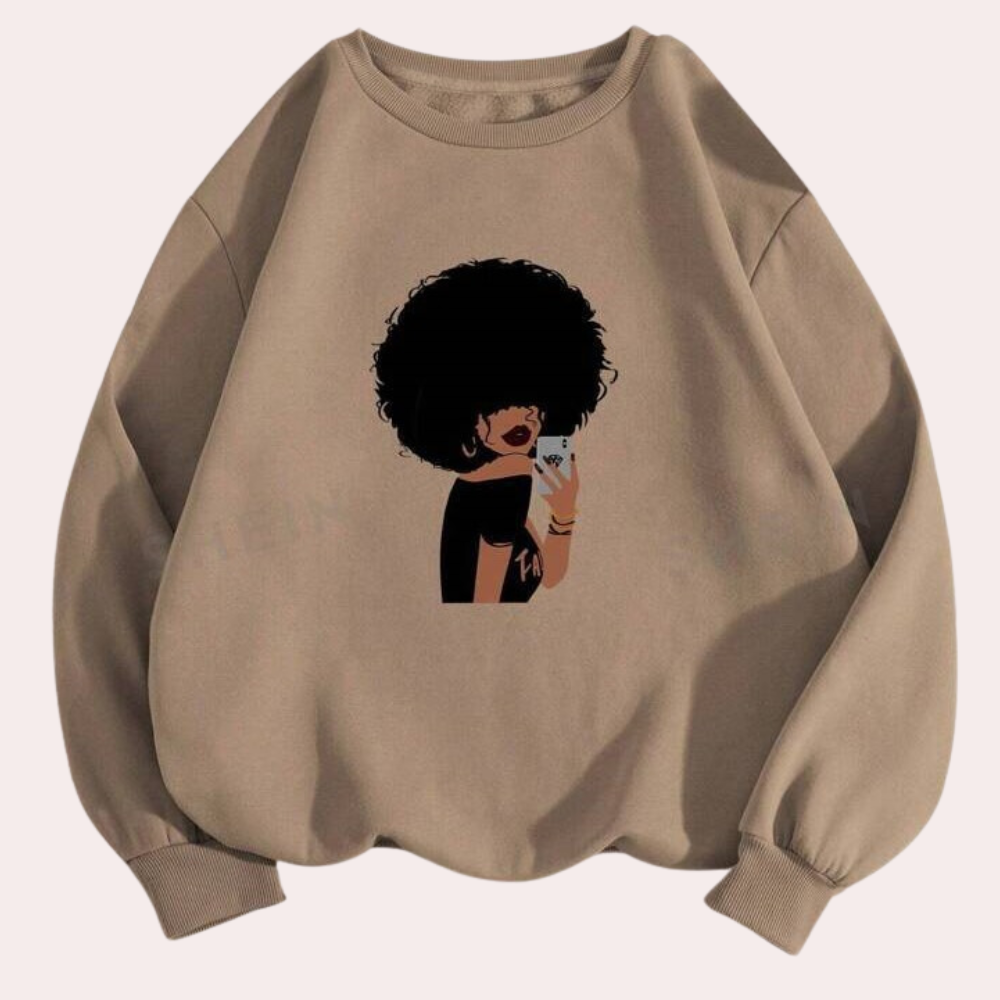 Bequemer Damen-Sweatshirt von Fudus