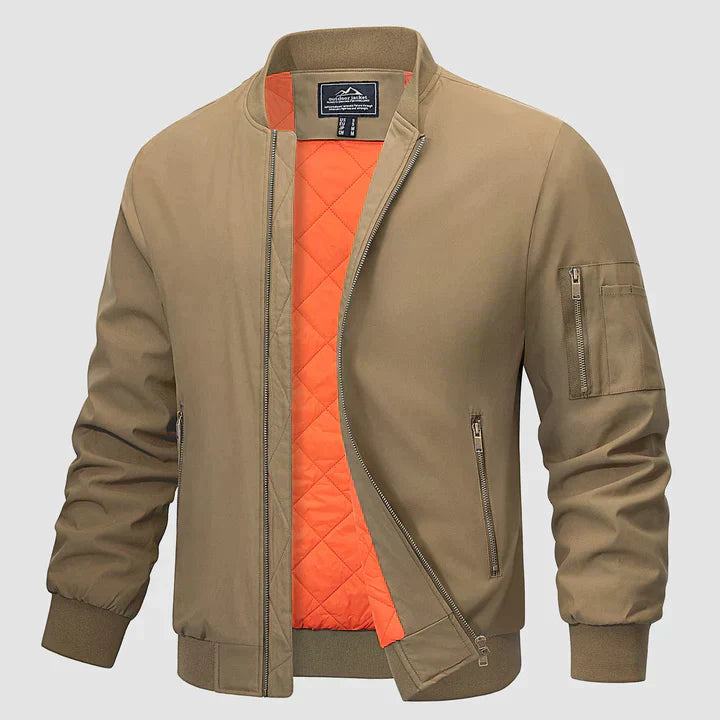Herren Bomberjacke mit stylischen Armtaschen
