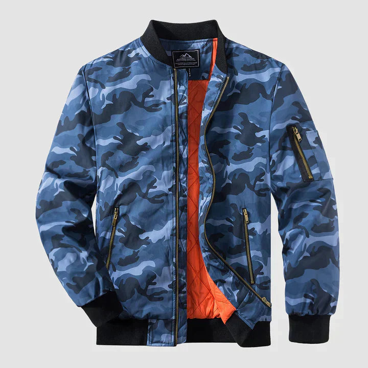 Herren Bomberjacke mit stylischen Armtaschen