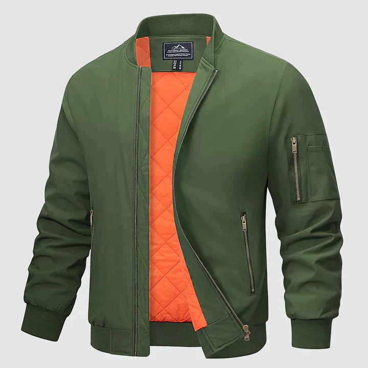Herren Bomberjacke mit stylischen Armtaschen