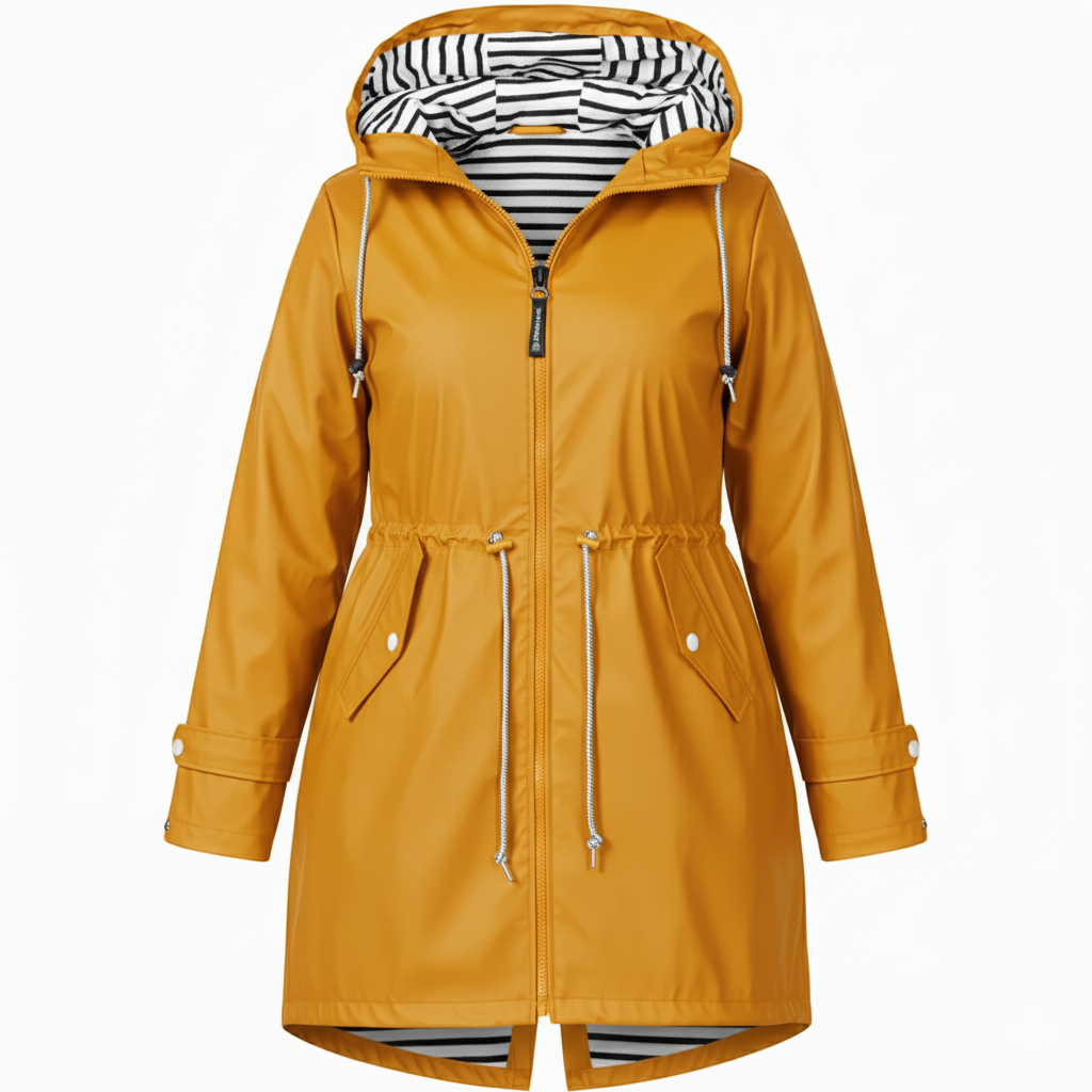 Damen Wasserdichte Regenjacke – Große Größen
