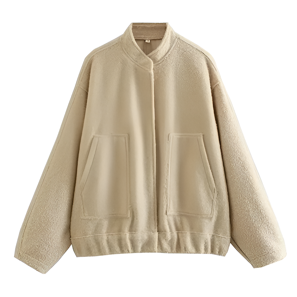 ModeGeist | Übergroße Damen Winter Aviator Jacke