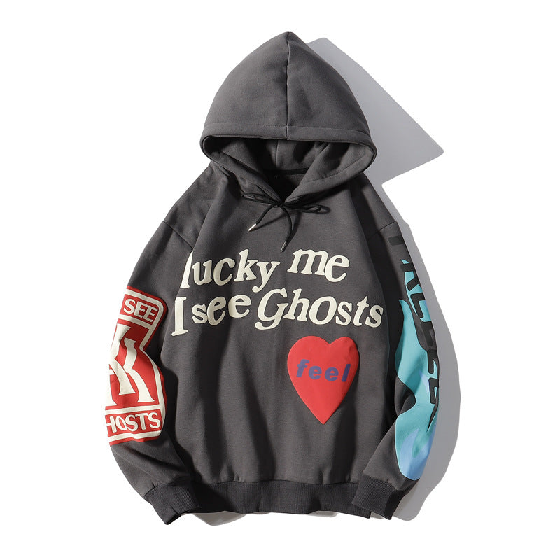 Fudus Damen Kapuzenpullover mit Statement-Print