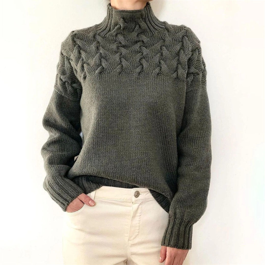 ModeGeist | Eleganter Pullover mit Rollkragen