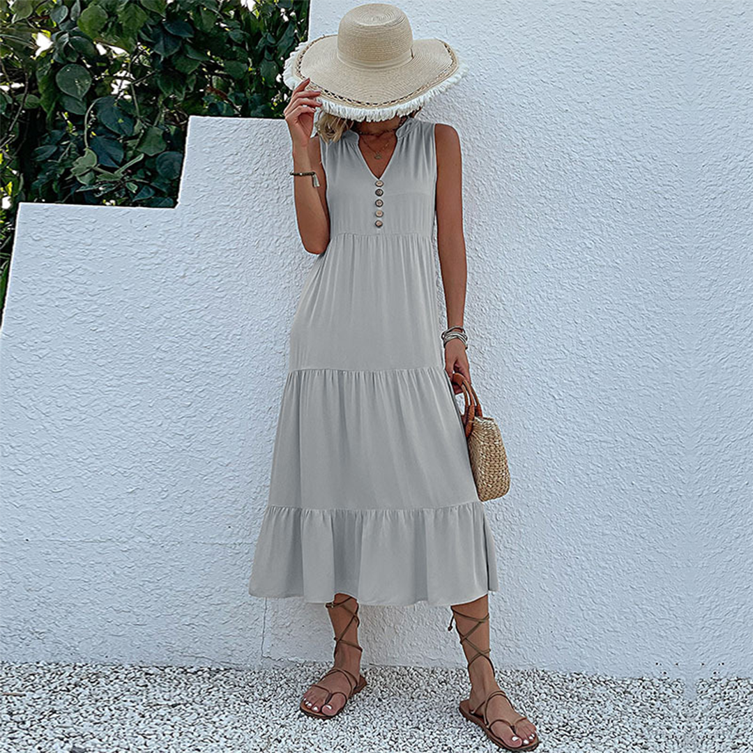Entspanntes Sommerkleid - Meli