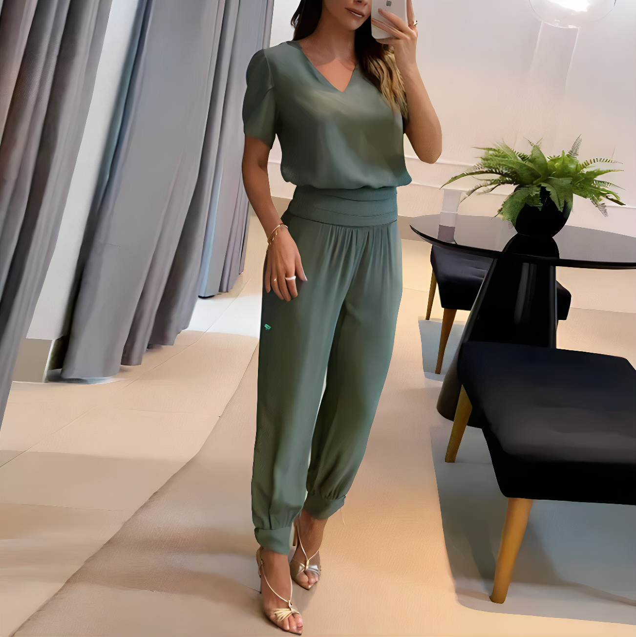 Brigitte: Modernes Blusen- und Hosenset