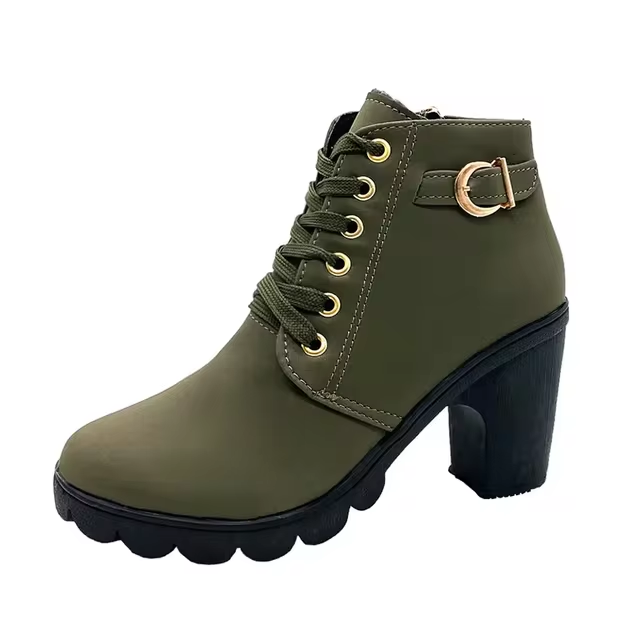 Emma® | High-Heeled Lace-Up Ankle Boots