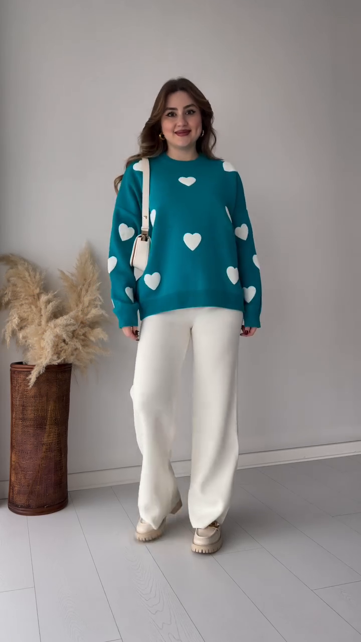 ALINA - Zweiteiliges Set mit Herzdesign