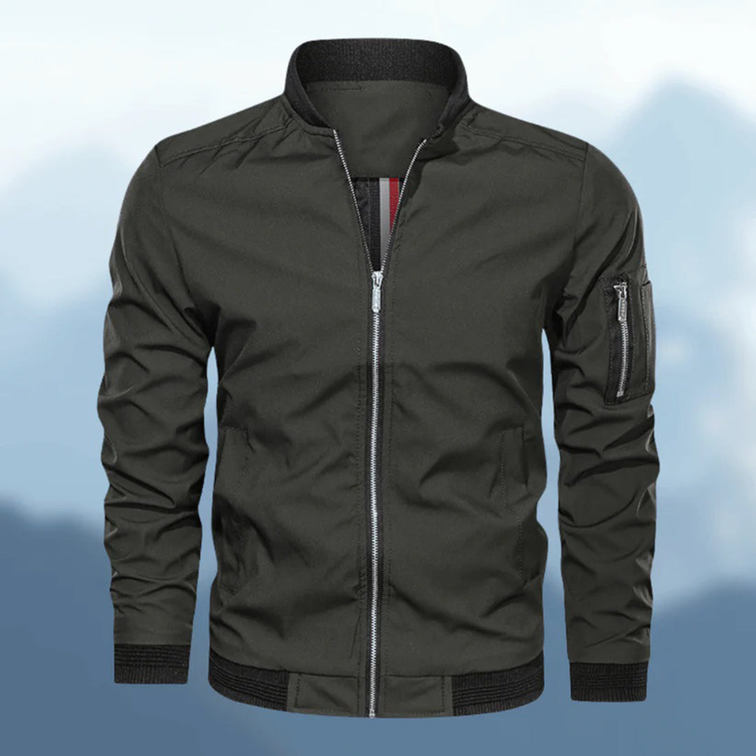 Männer Winter Bomberjacke, schlicht