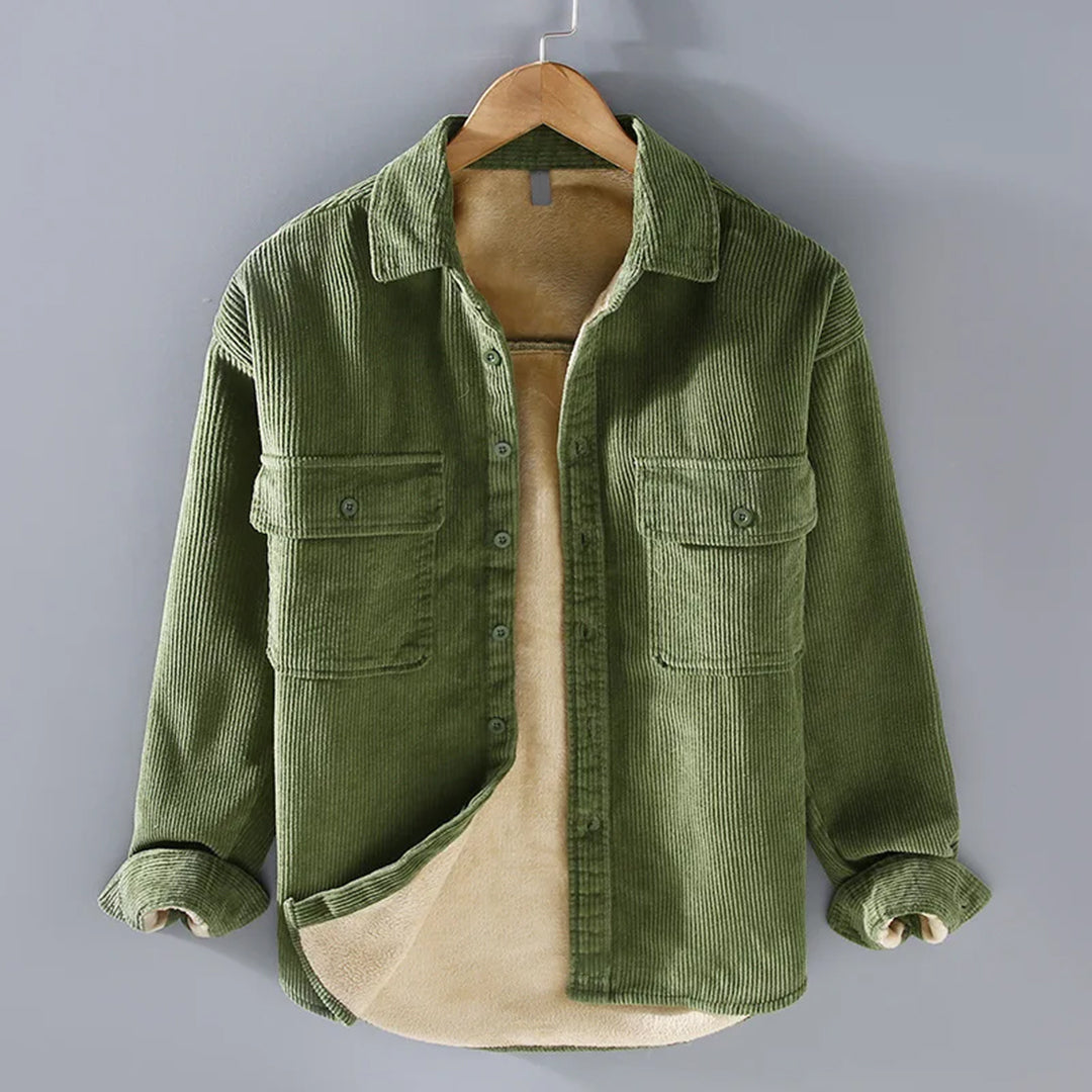 ModeGeist | Corduroy-Hemd Herren Winter