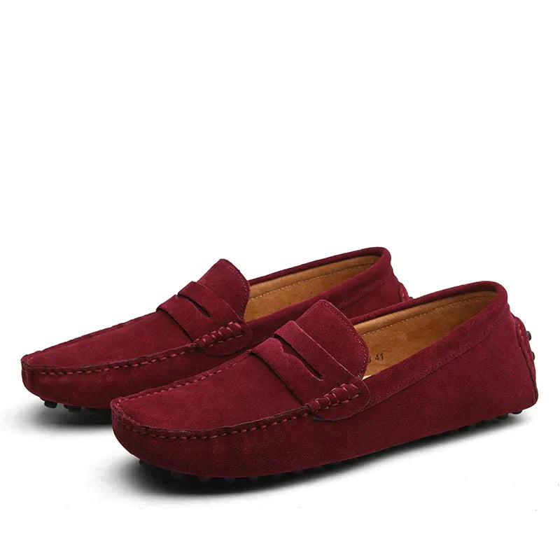 Edle Wildleder-Loafers Bonafita Elio für den modebewussten Mann