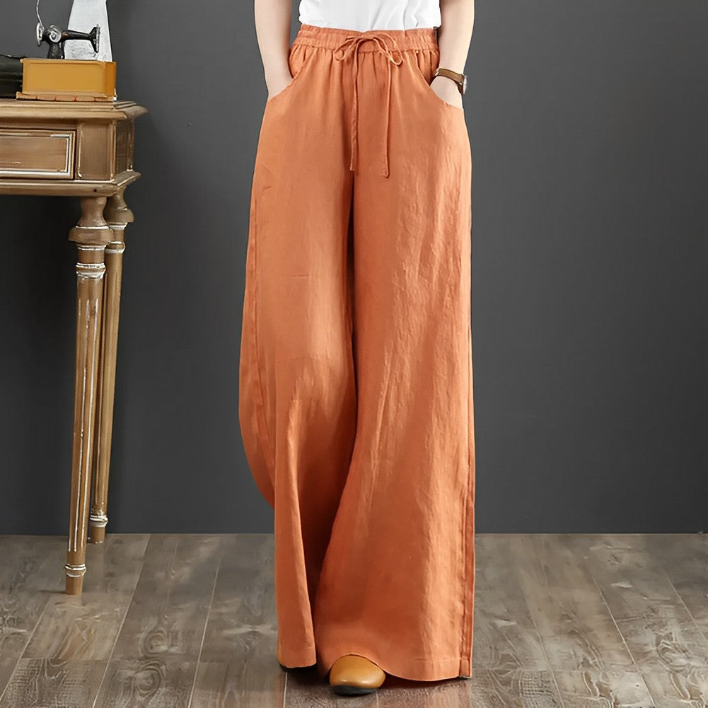 Leinenhose FLORA: bequeme Sommerhose