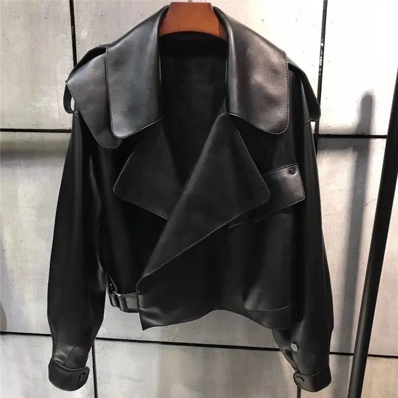 Edle Damen Lederjacke - Modell Evi