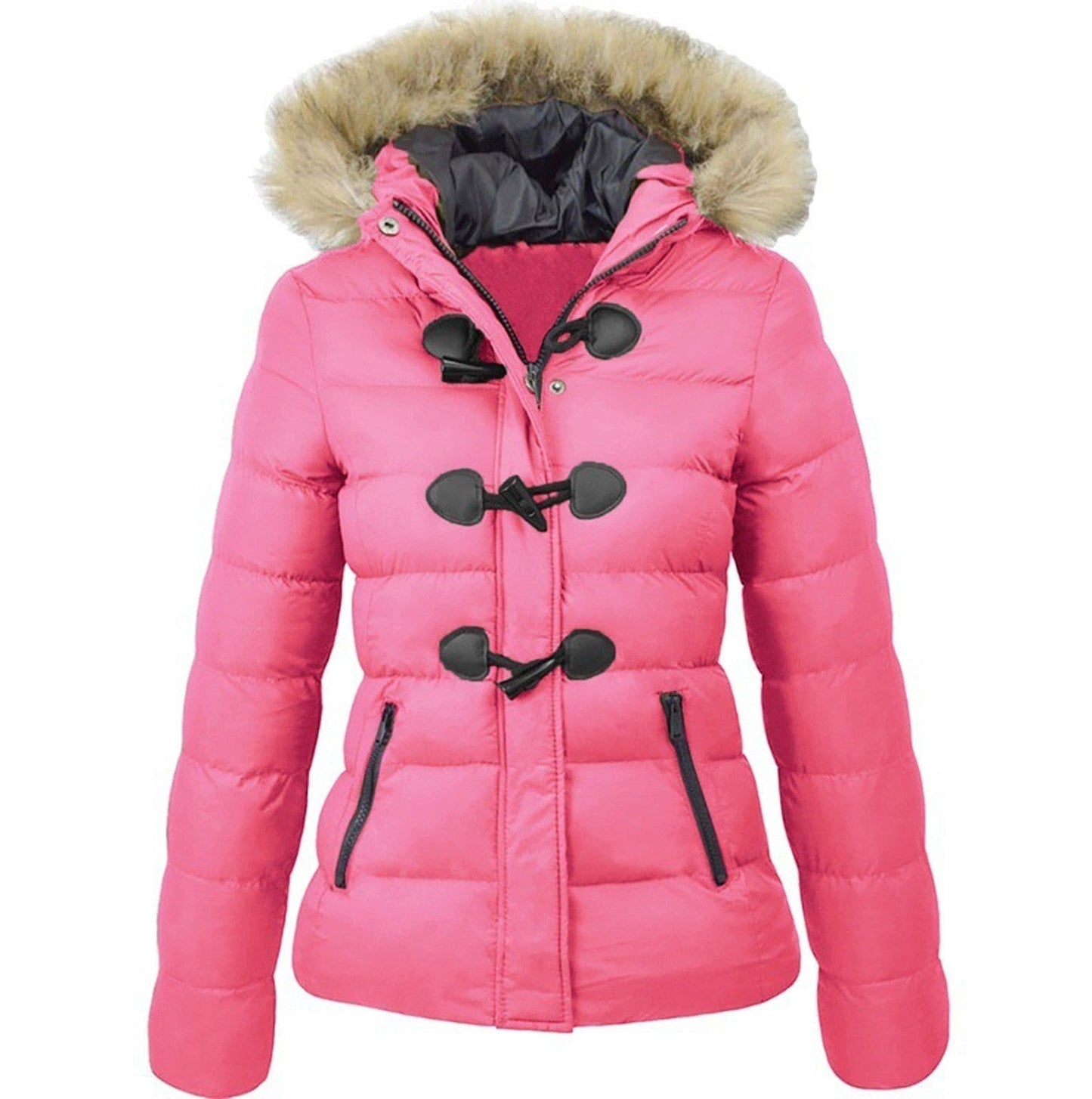 ModeGeist | Winterjacke mit Kragen für Damen