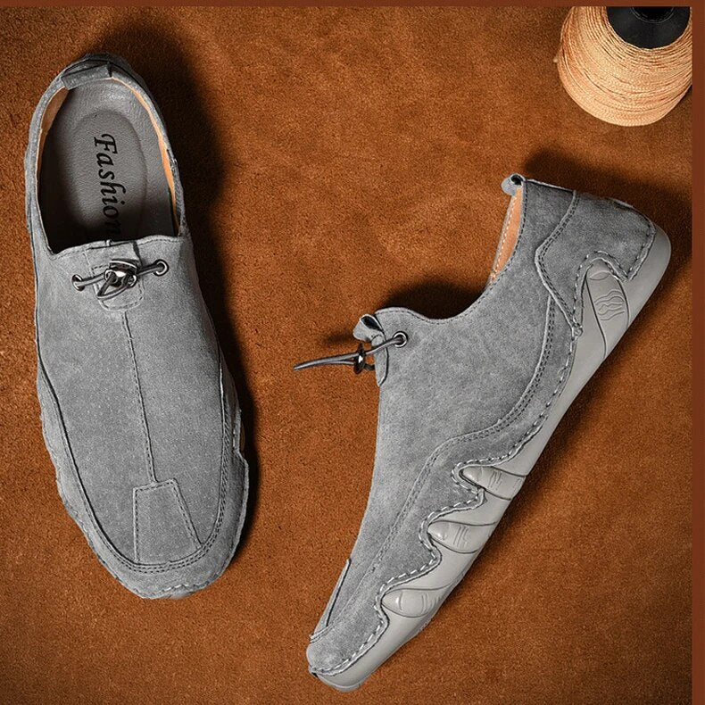 Herren-Loafers aus echtem Leder - Jasper
