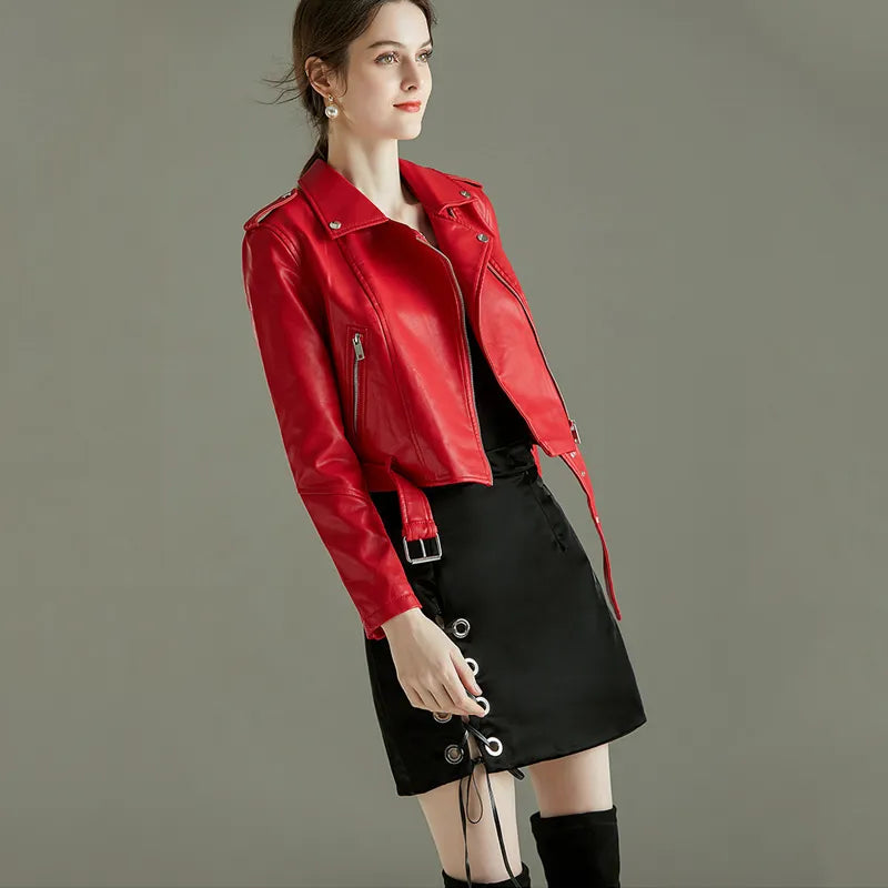 ModeGeist | Leder Damenjacke