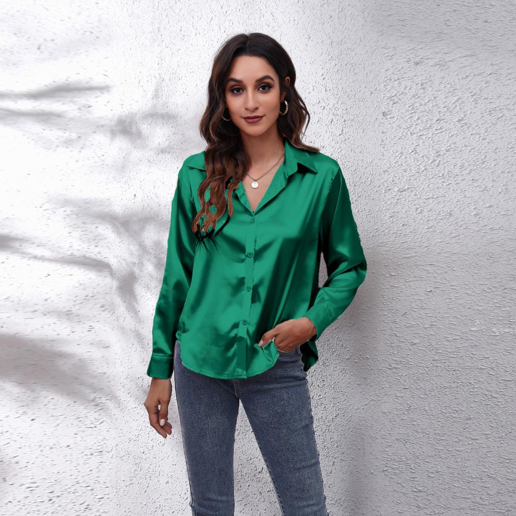 Lyna Satin Blouse