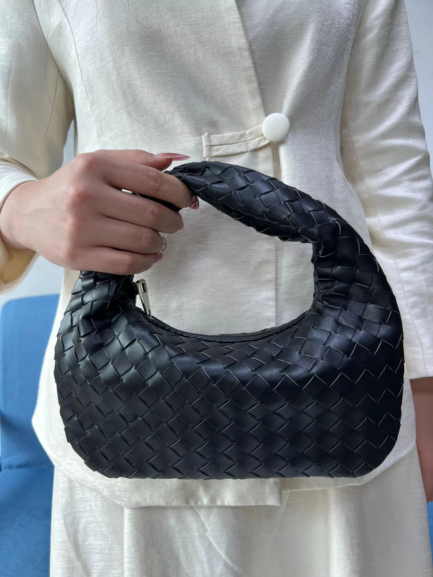 ModeGeist | Gewebte Leder Tasche - ModeGeist