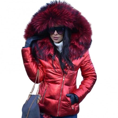 ModeGeist | Winterjacke - Daunenjacke mit Warmer Kapuze