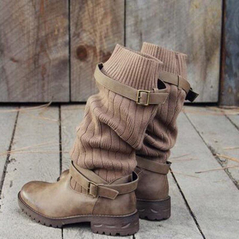 ModeGeist | Woll-Leder-Stiefel