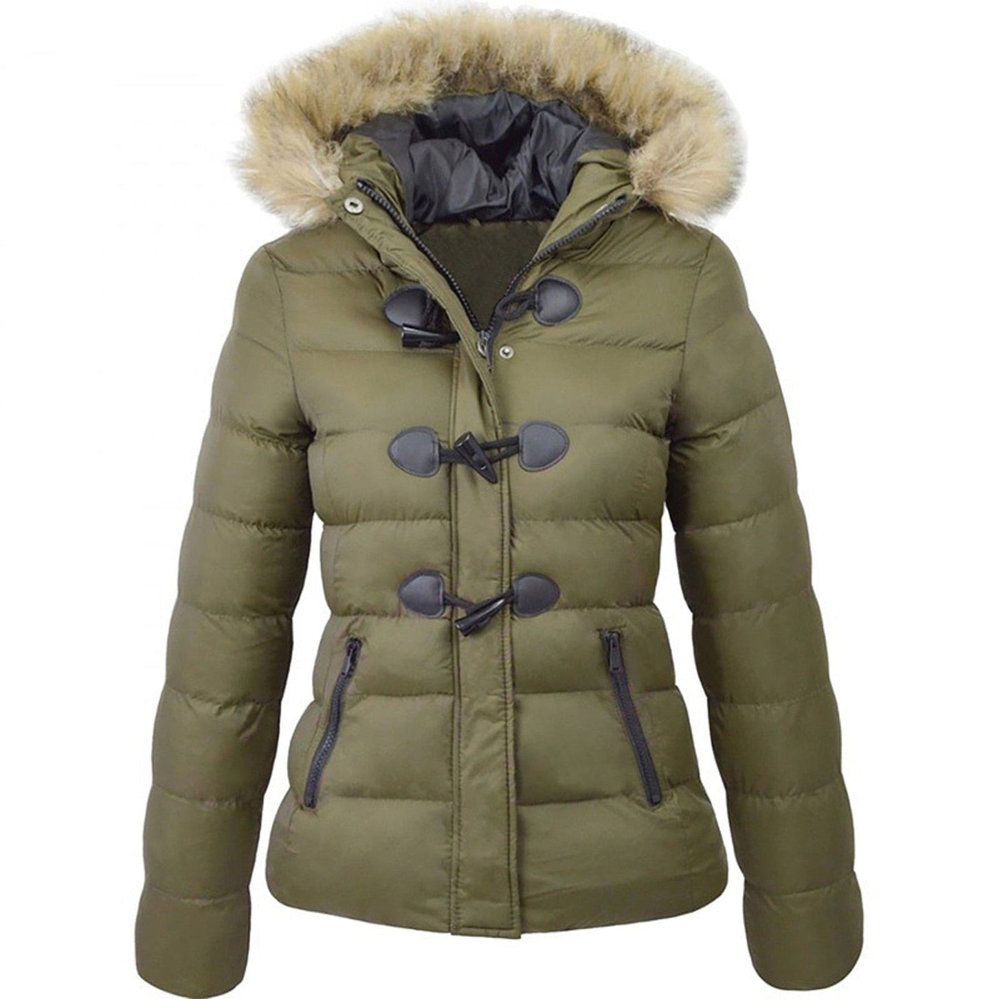 ModeGeist | Winterjacke mit Kragen für Damen