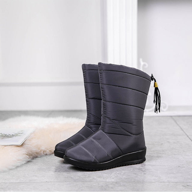 ModeGeist | Warme Leichte Winterstiefel für Damen