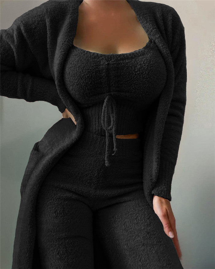 Anikka 3-Piece Fleece Set