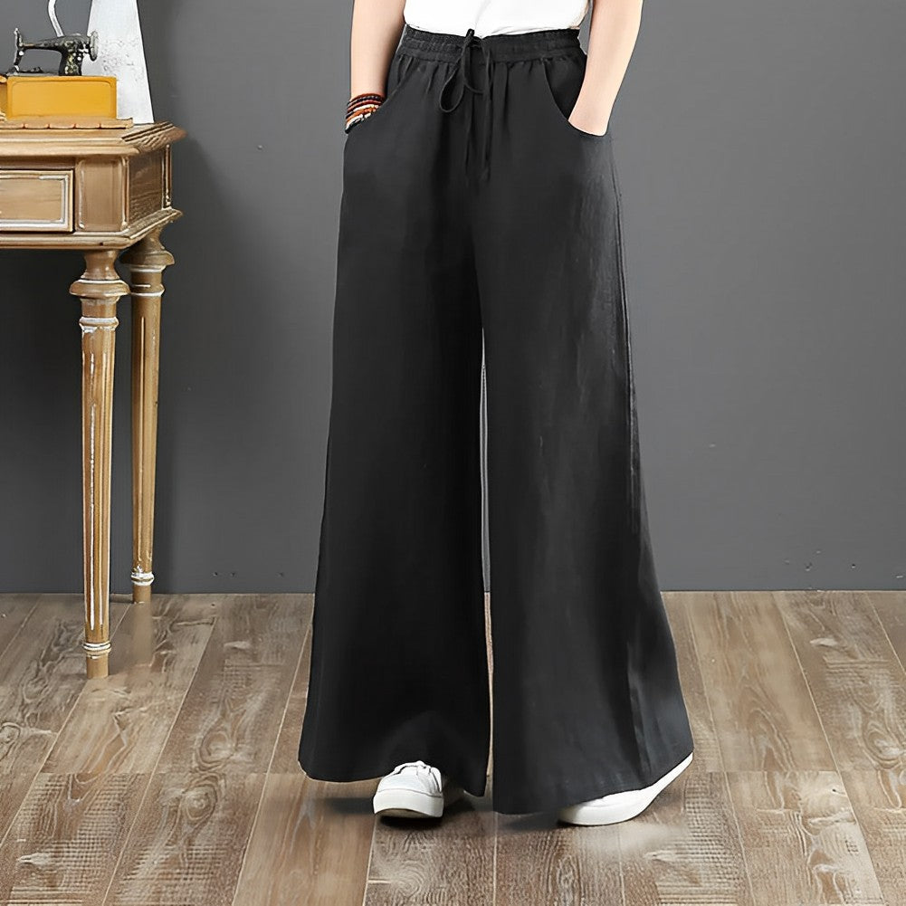 Leinenhose FLORA: bequeme Sommerhose