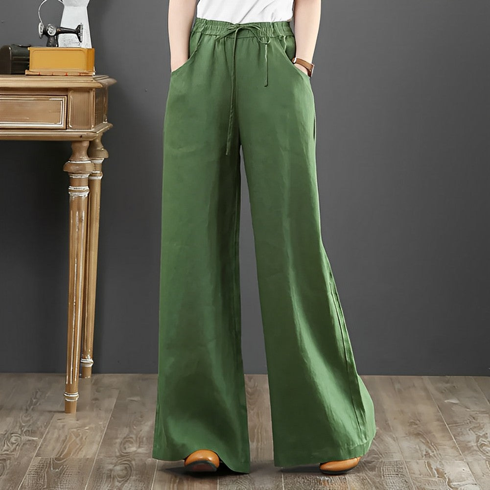 Leinenhose FLORA: bequeme Sommerhose