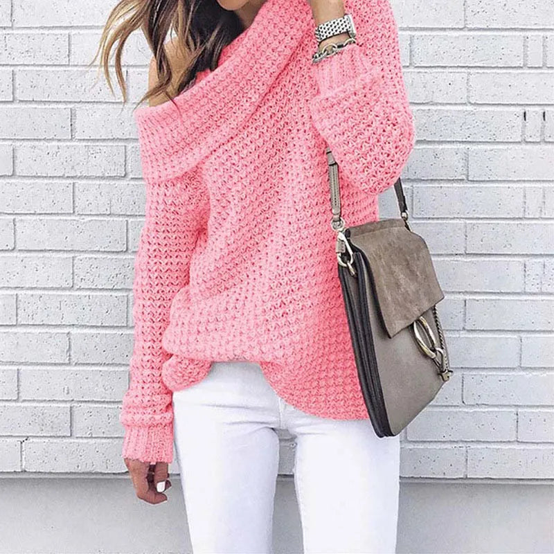 ModeGeist | Fall Off Shoulder Pullover
