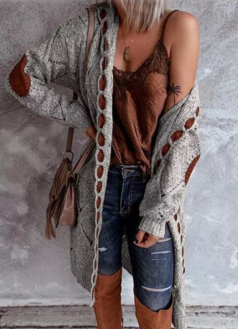 ModeGeist | Langer Hoodie für Damen