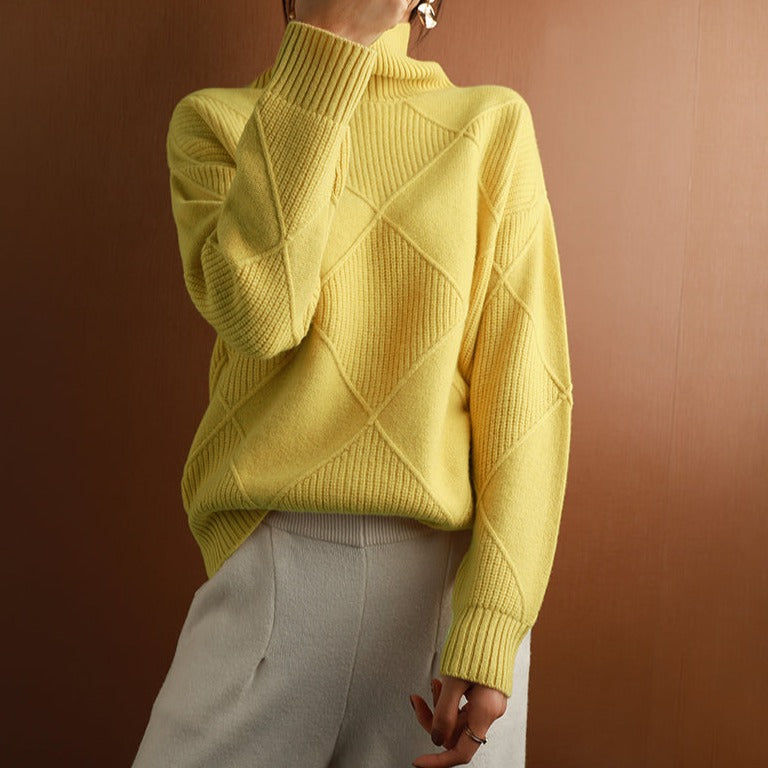 ModeGeist | Grober Pullover für Frauen