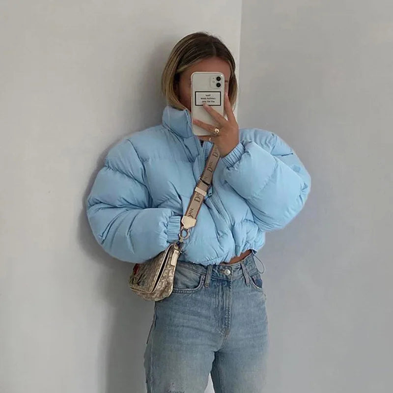 ModeGeist | Taillenlange Pufferjacke