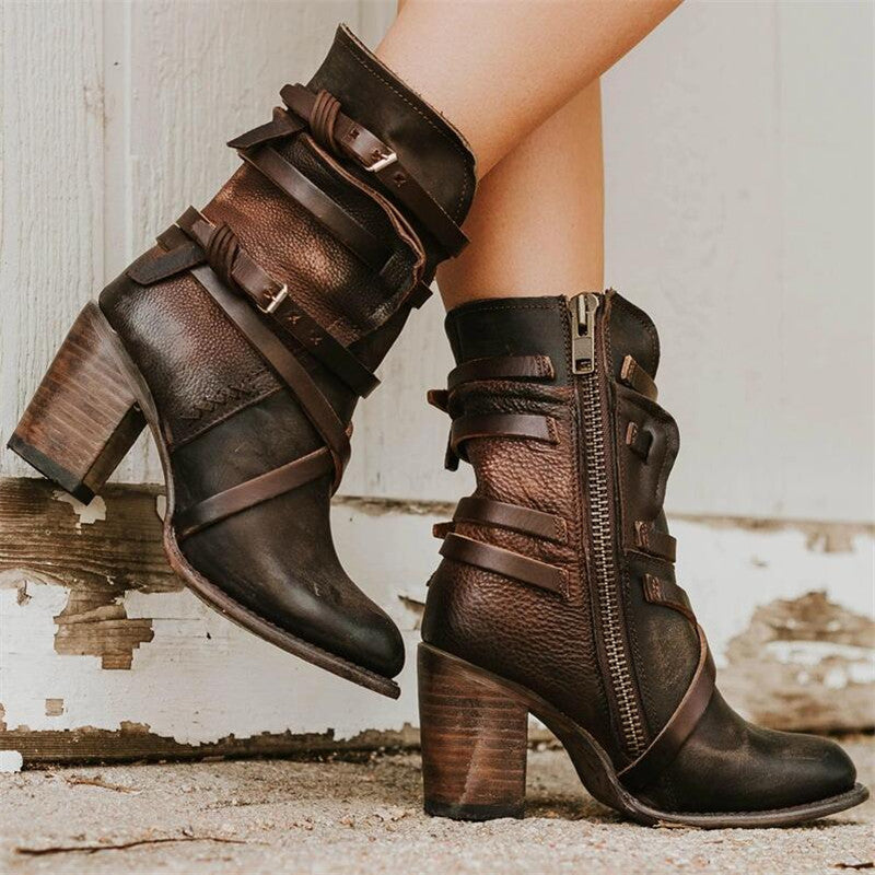 ModeGeist | Winter Damen Lederstiefel