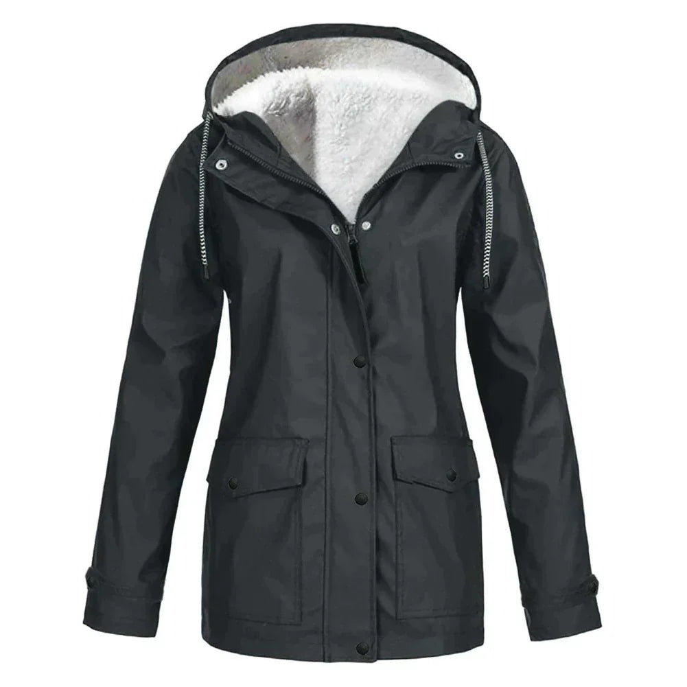 ModeGeist | Elegante & Warme Regenjacke