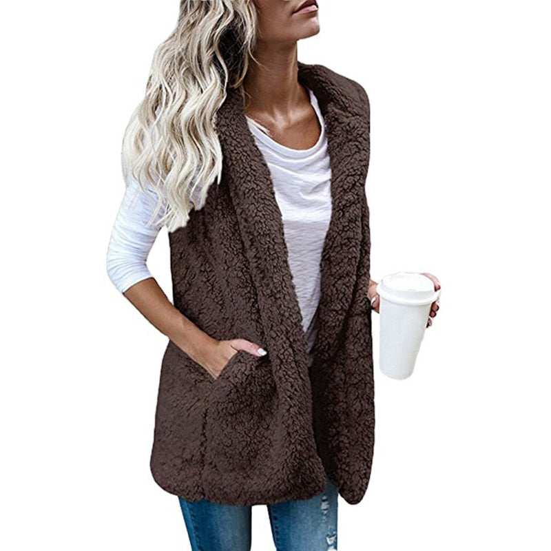 ModeGeist | ärmellos Hoodie mit Kapuze