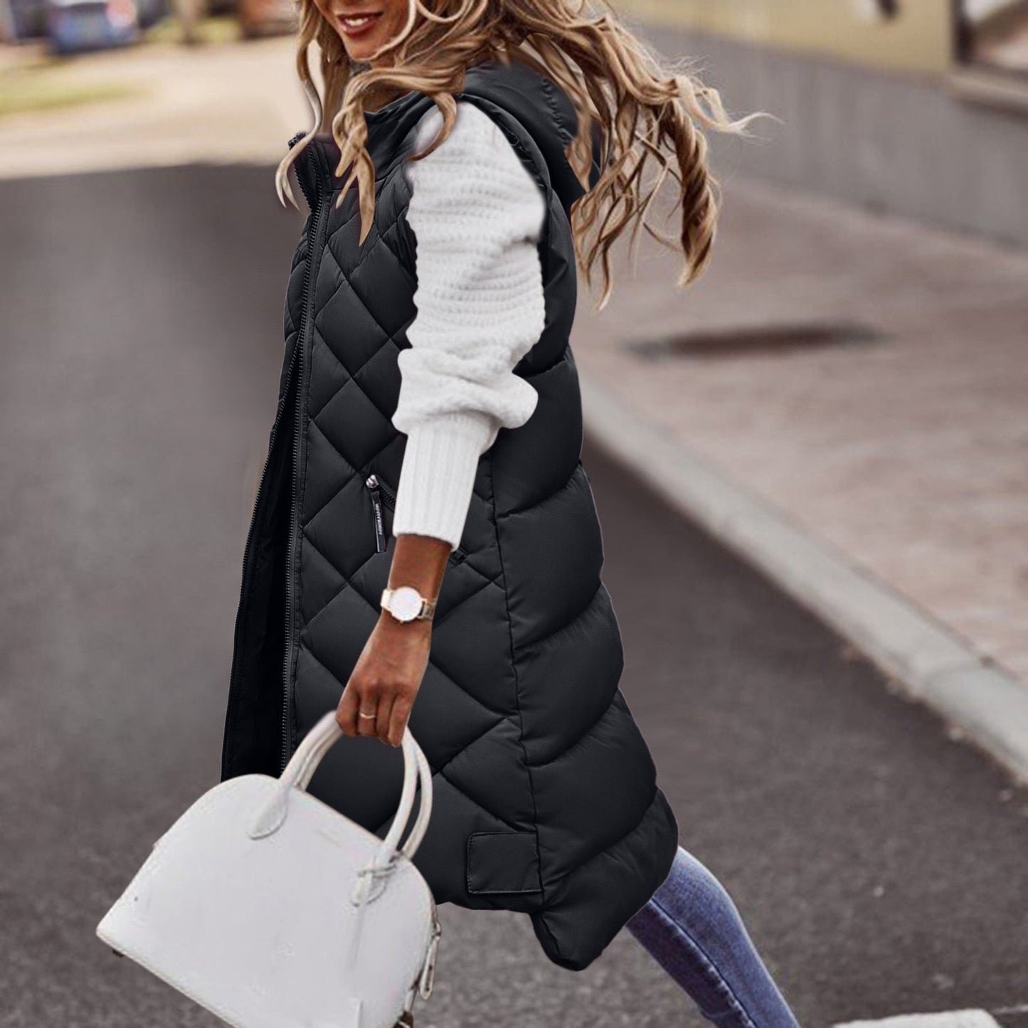 ModeGeist | Damen Long Bodywarmer