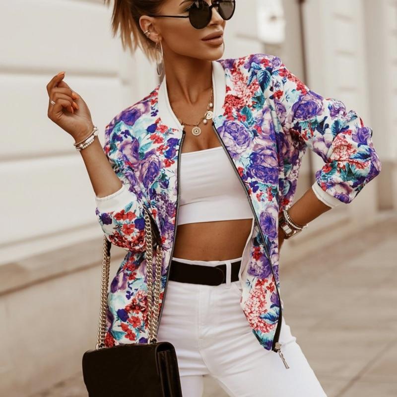 ModeGeist | Leichte Blumenjacke