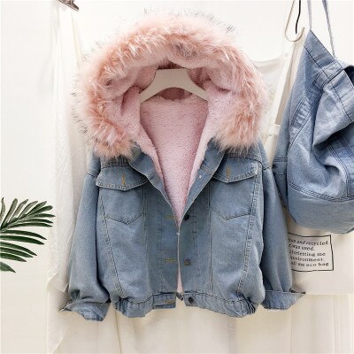 ModeGeist | Denim Winterjacke für Damen