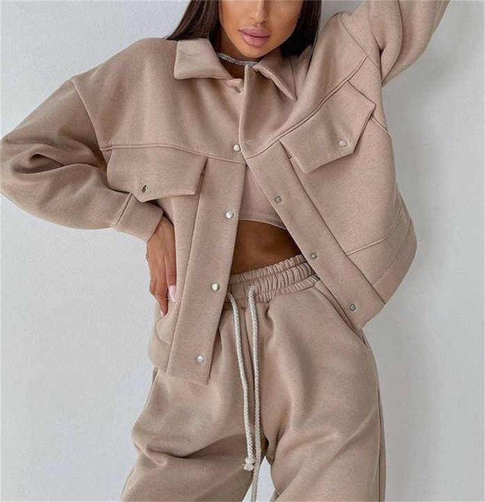 Elegantes zweiteiliges Trainingsset Jaleira