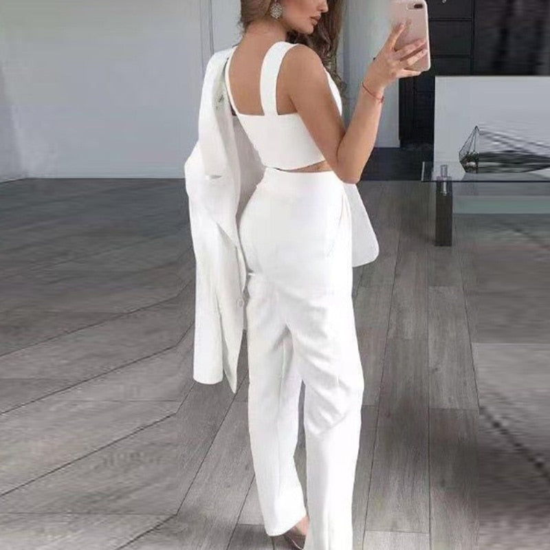 Damen Blazer-Set (3-teilig)
