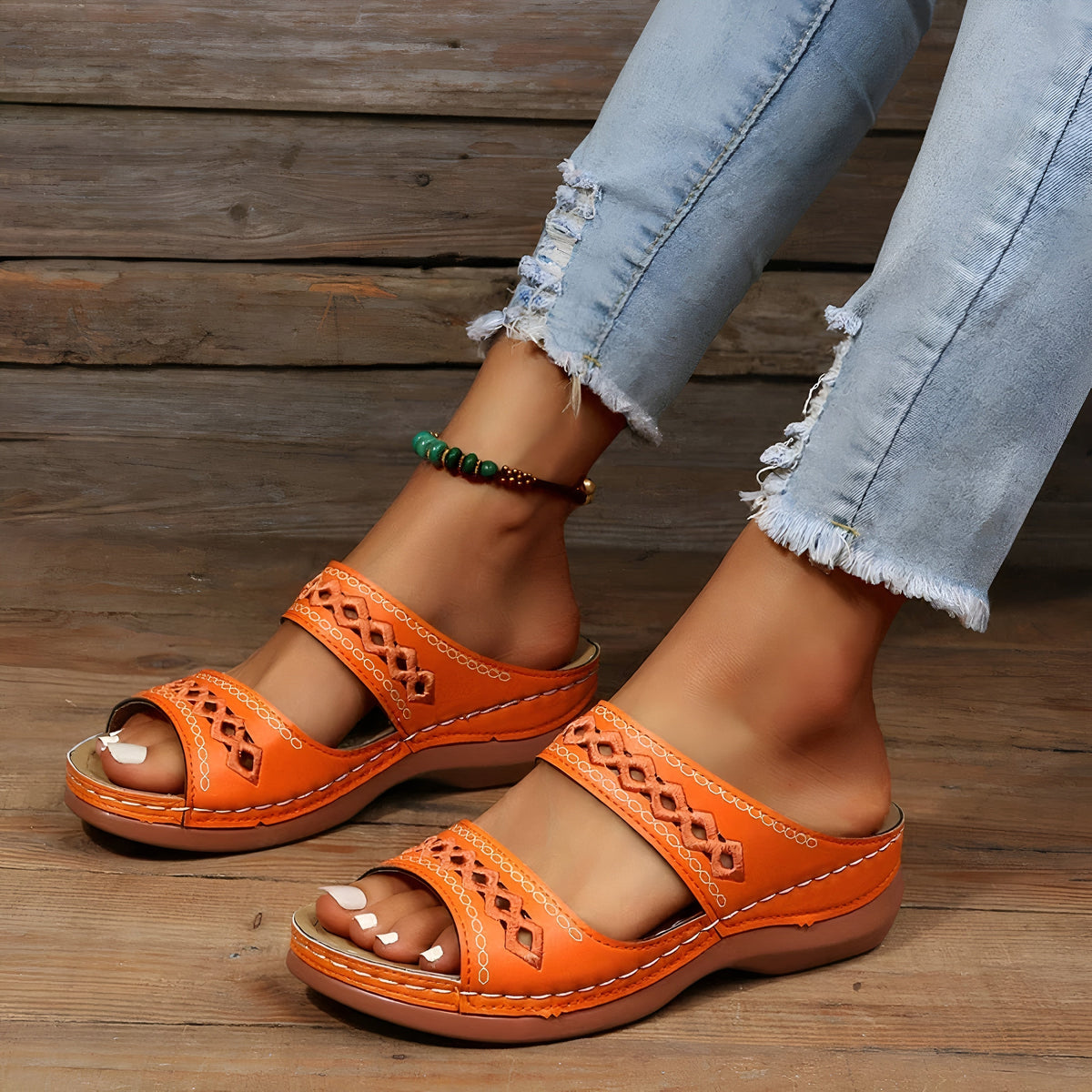 Komfortable und stylische orthopädische Sandalen für Damen