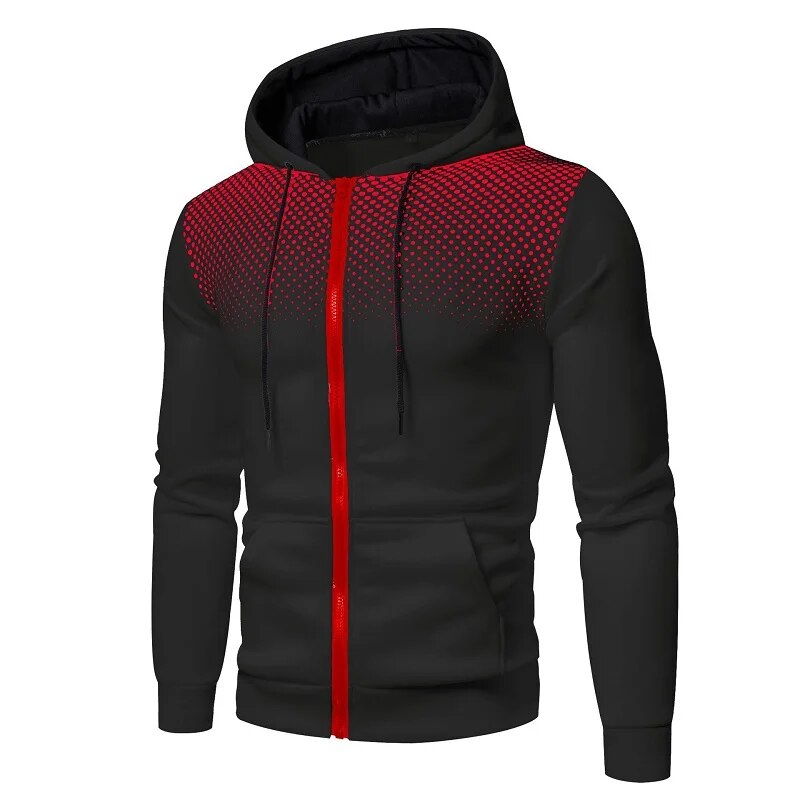 ModeGeist | Pullover mit Kapuze und Punkten