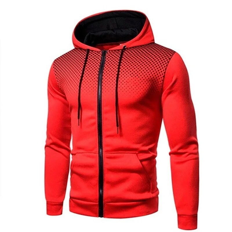 ModeGeist | Pullover mit Kapuze und Punkten