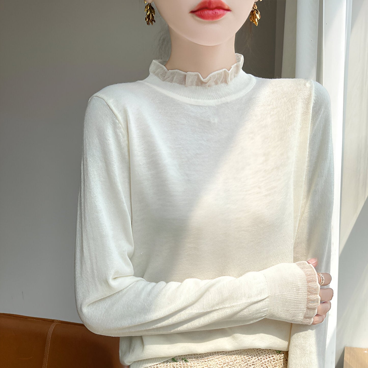 Eleonora Damen Kaschmirpullover für den Winter
