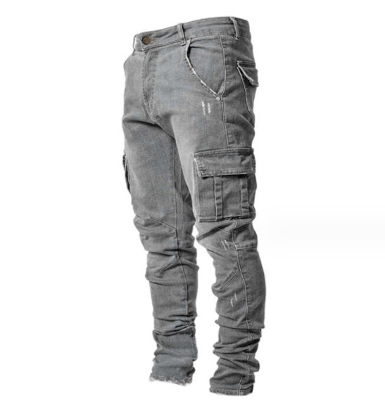 Robuste und bequeme Herrenjeans mit Seitentaschen