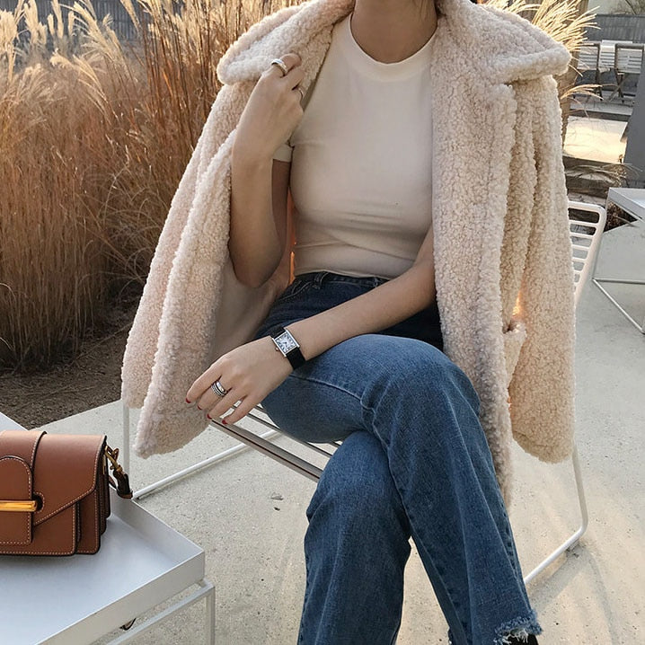 ModeGeist | Teddy Jacke für Damen